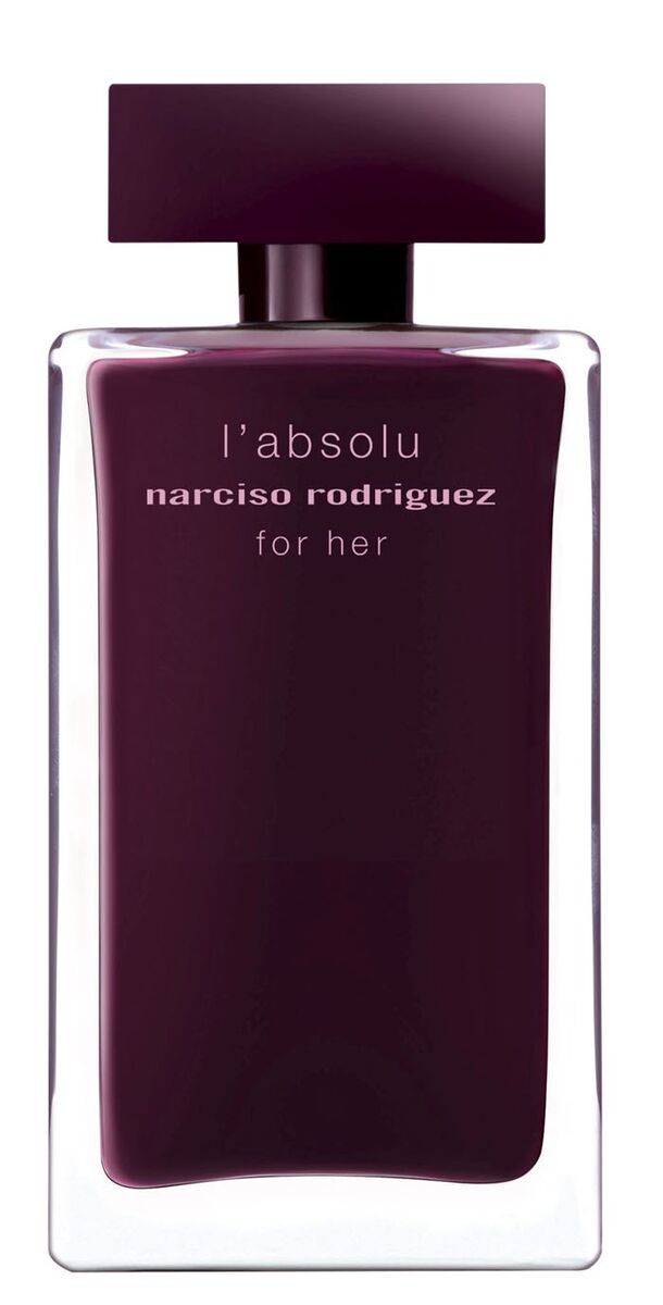 Perfume L’absolu for her, €106,60, Narciso Rodriguez