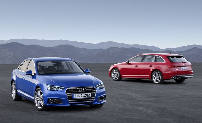 A nova geração dos Audi A4 e A4 Avant são uma fascinante síntese de tecnologia e design (preço sob consulta)