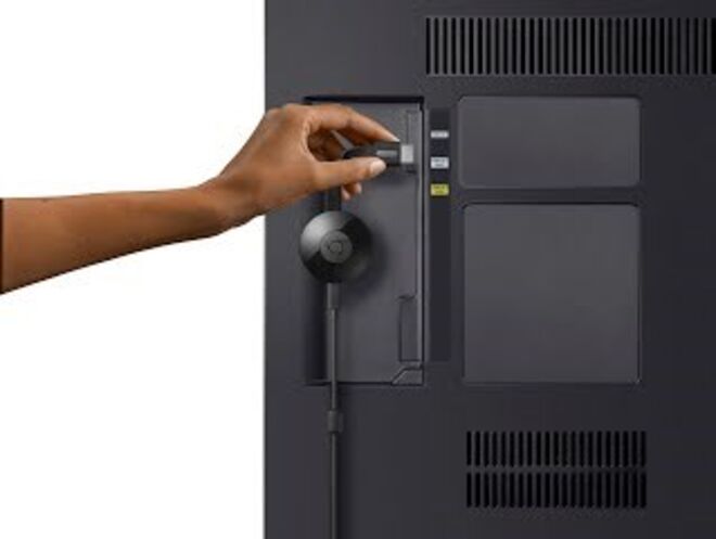 Novo Google Chromecast para vídeo. Com a versão Chromecast Vídeo pode transmitir todos os seus conteúdos de entretenimento favoritos em alta definição ou não a partir do smartphone, tablet ou PC para a sua TV e sem cabos nem complicações, €39