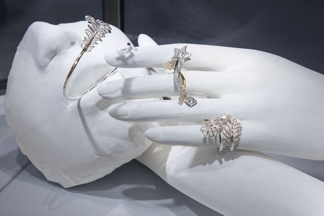 Espaço de Joalharia efémero - Faubourg Saint-Honoré (fotos de Olivier Saillant)