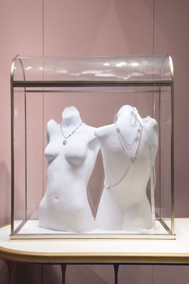 Espaço de Joalharia efémero - Faubourg Saint-Honoré (fotos de Olivier Saillant)