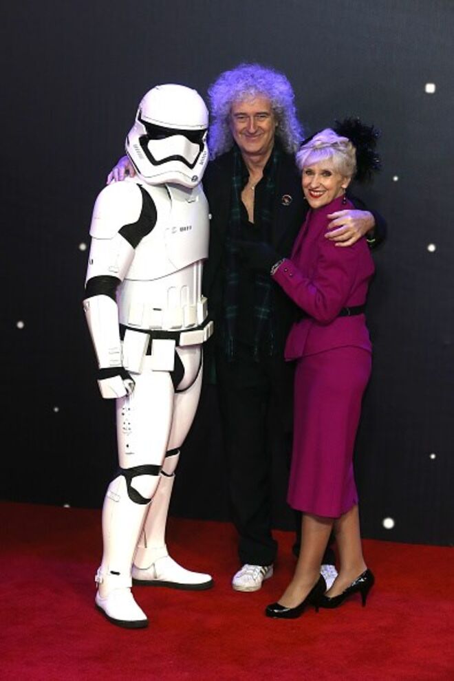 Brian May e Anita Dobson