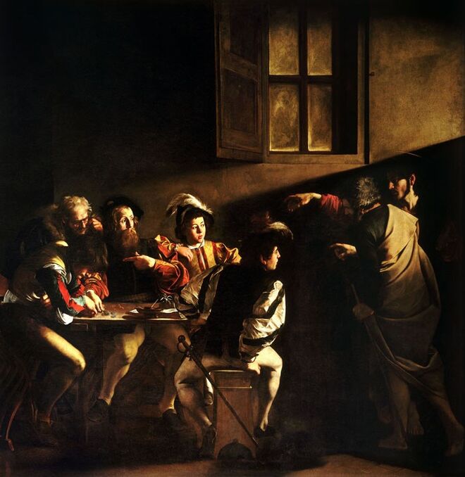 The Calling of Saint Matthew, Caravaggio