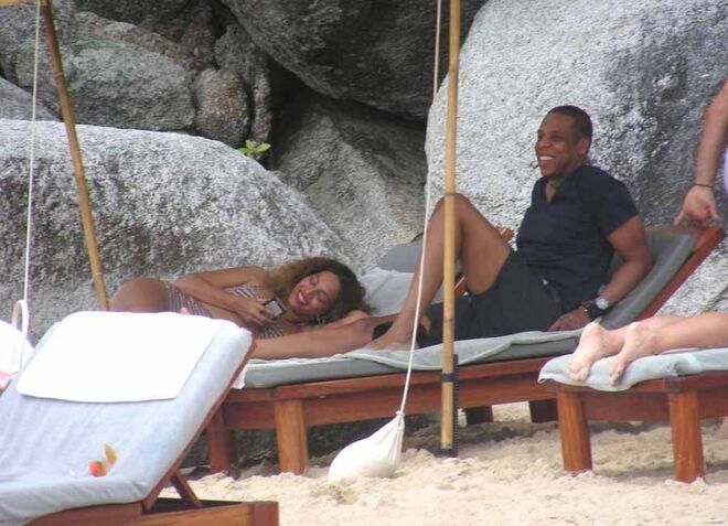 Dezembro 2014 | Tailândia | Beyoncé e Jay Z