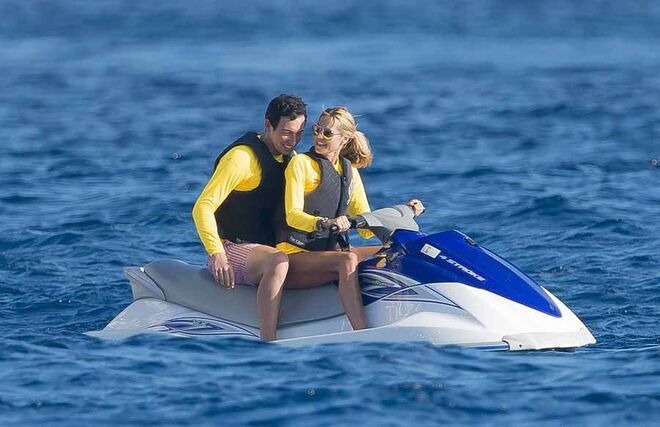 Dezembro 2014 | St. Barts | Heidi Klum e Vito Schnabel  