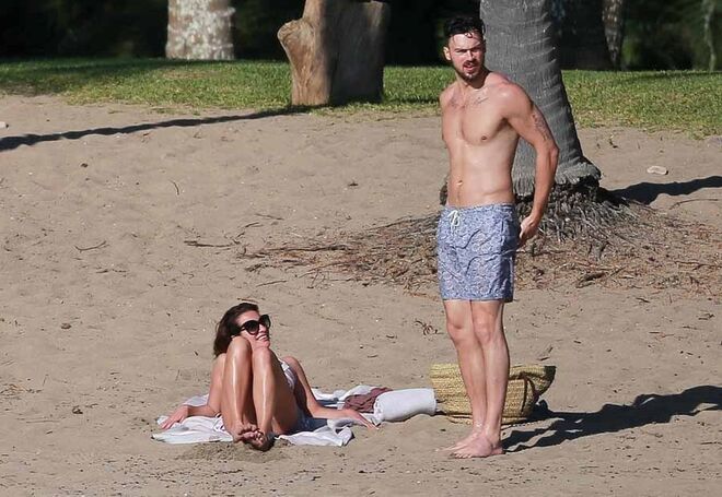 Dezembro 2014 | México | Lea Michele e Matthew Paetz 