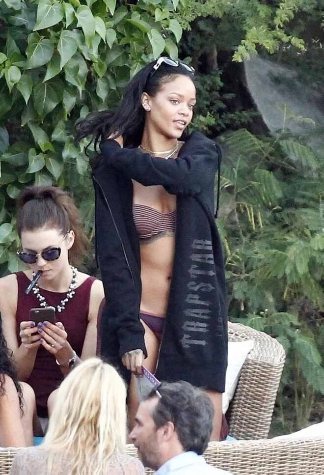 Dezembro 2014 | Saint Barts | Rihanna