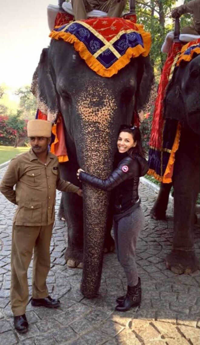 Dezembro 2015 | Índia | Eva Longoria 