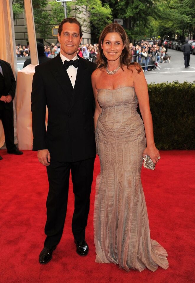 Aerin Lauder e o marido Eric Zinterhofer