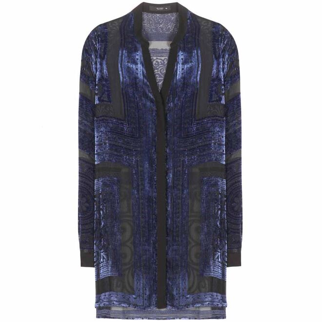 Vestido em veludo, €645, Etro