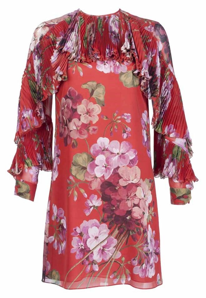 PARA QUEM TEM PERNAS MAGRAS | Vestido em seda, €2000, Gucci