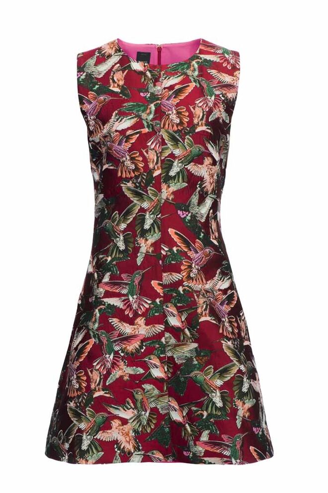 PARA QUEM TEM PERNAS MAGRAS | Vestido em poliéster, €313, Pinko