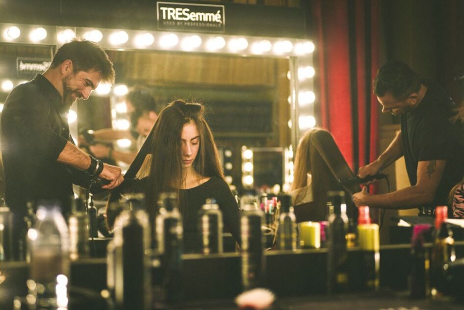 Nos bastidores do TRESemmé ELITE MODEL LOOK 2015