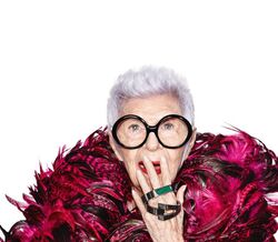 Iris Apfel lança joias tecnológicas