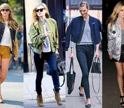 A moda dos 'Bombers'