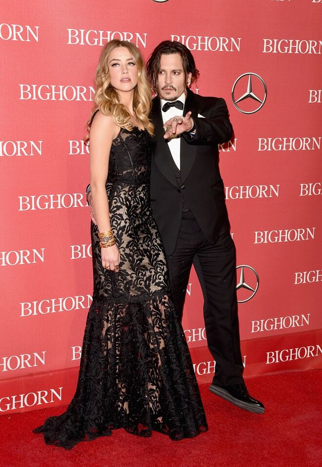 Amber Heard e Johnny Depp