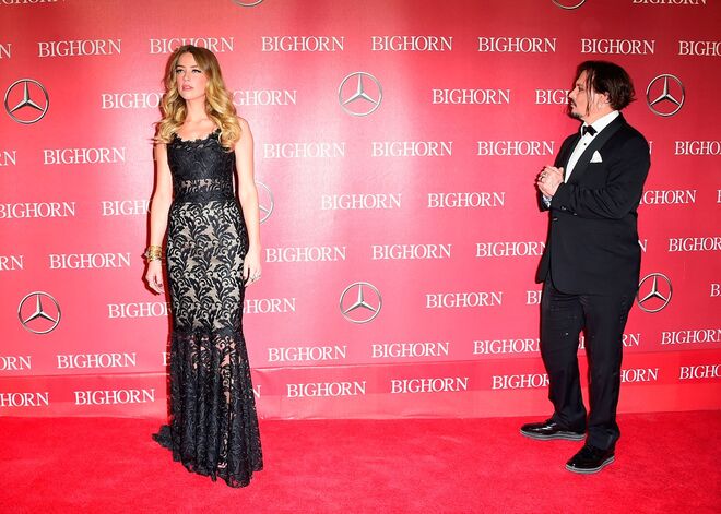 Amber Heard e Johnny Depp