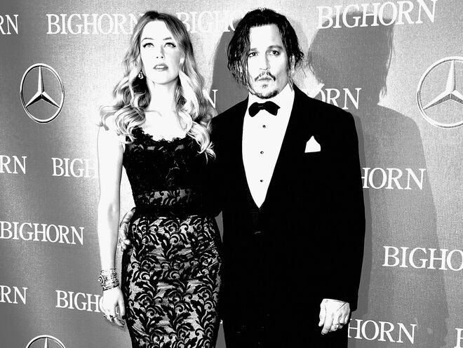 Amber Heard e Johnny Depp
