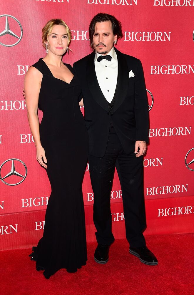  Johnny Depp e Kate Winslet