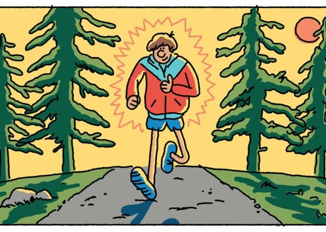 7. Atletas treinam utilizando amostras do casaco e dão o seu feedback que é mais tarde utilizado para últimos retoques na peça. Hoje em dia, a colecção de calçado e de vestuário passa pelos mesmos rigorosos testes de performance.