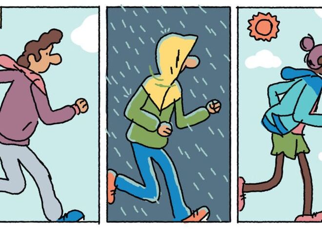 9. 1984: A evolução e popularidade do Nike Windrunner continua. Os materiais são posteriormente atualizados para acompanhar a variação dos elementos e o casaco torna-se rapidamente num marco tanto para a elite como para corredores no dia a dia.