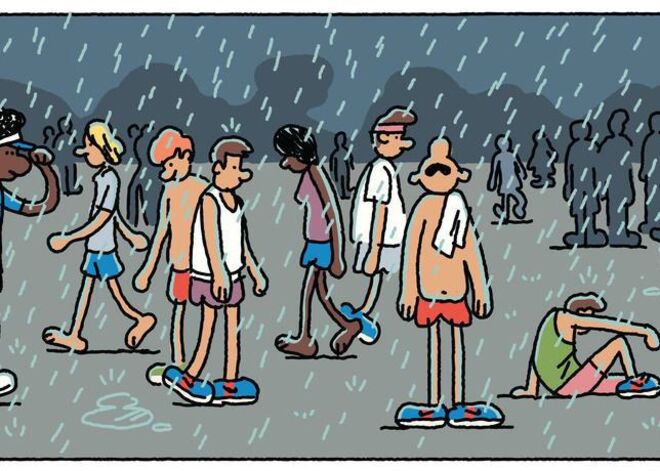 1. No início dos anos 70, apesar do grande crescimento da prática de jogging proporcionado pelo Bill Bowerman e facilitado pela coleção de calçado da Nike, era ainda visível a falta de vestuário de corrida.