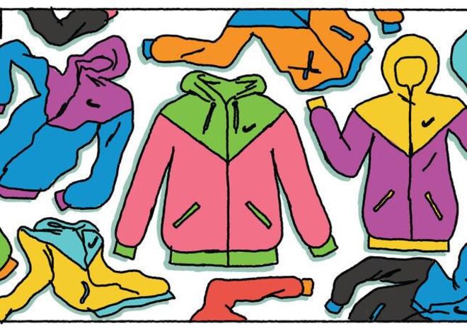 11. 1990s: A Nike responde à procura permanente do seu corta-vento desenvolvendo combinações de cores numa uma nova e cada vez mais ousada palete.