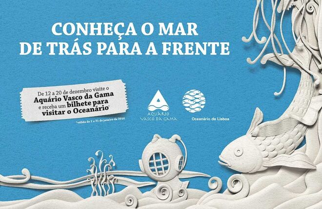 Exposição 'Conheça O Mar de Trás para a Frente'