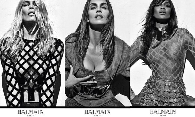 Campanha Balmain para primavera/verão 2016