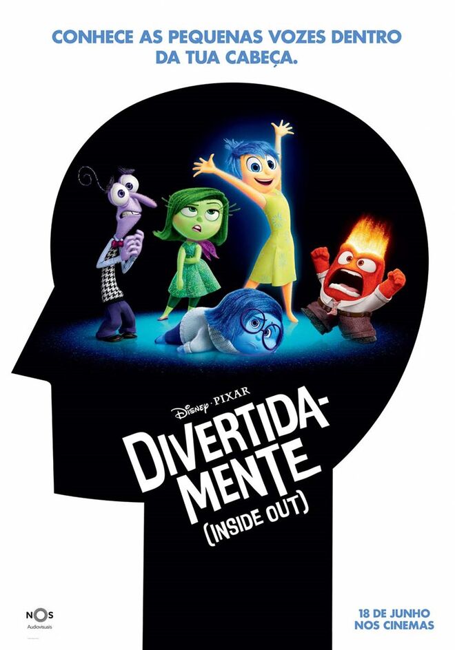 Inside Out Divertidamente | MELHOR FILME DE ANIMAÇÃO