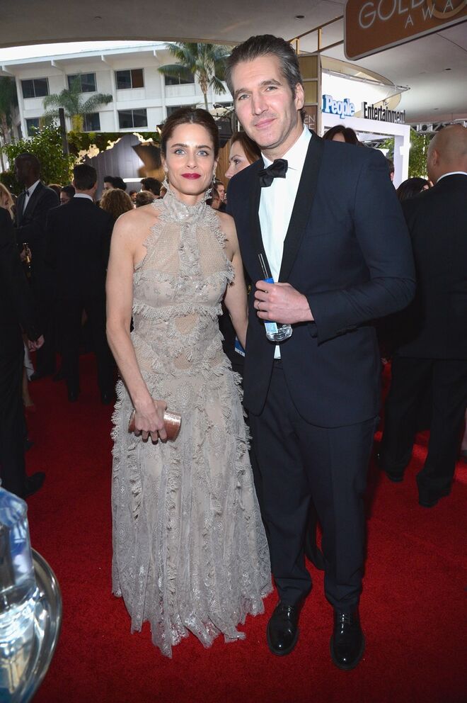 Amanda Peet e David Benioff 