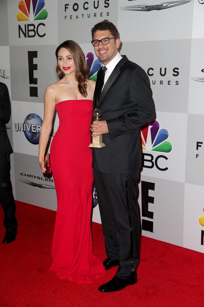 Emmy Rossum e Sam Esmail