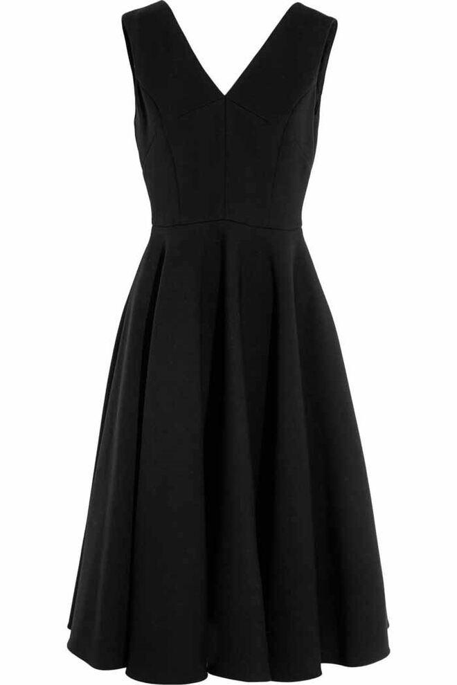 FILIPA GOMES | Vestido em lã, €1750, Dolce & Gabbana