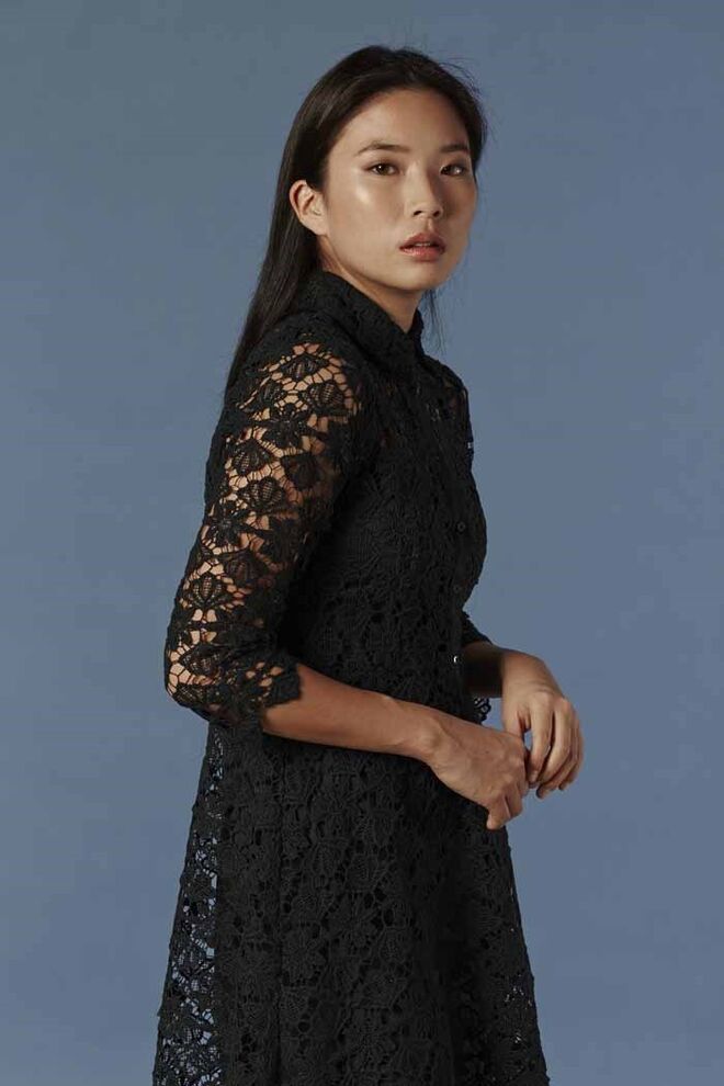 JANI ZHAO | Vestido em algodão, Zara. 