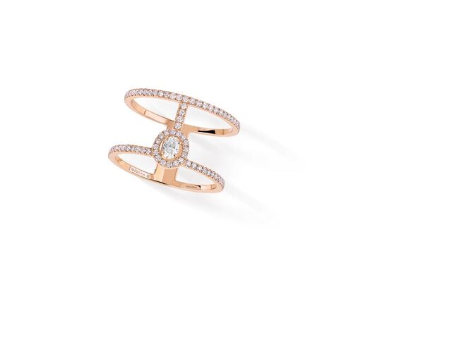 Anel Amazone com diamantes brancos, Messika, 5 840€