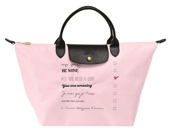 Longchamp Le Pliage Saint Valentin, €125