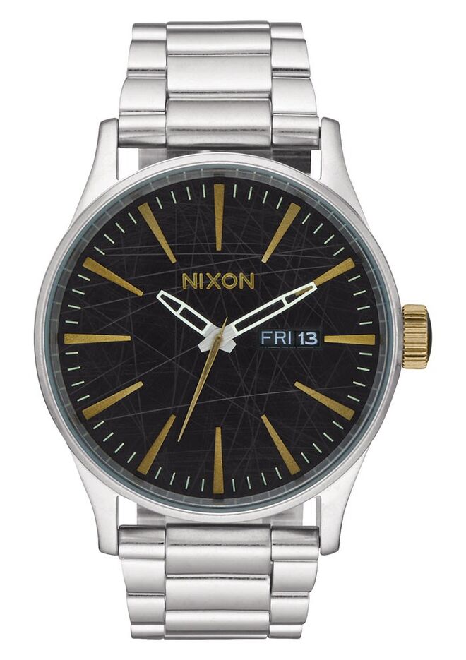 Relógio Nixon The Sentry SS Black Brass, €199,99