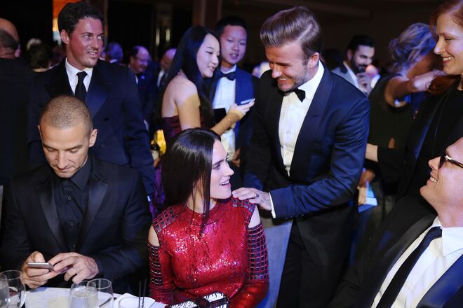 David Beckham e Jennifer Connelly
