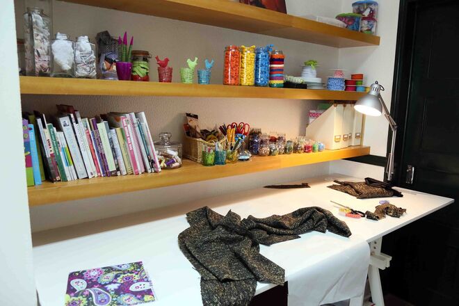 Espaço para os Workshops Companhia das Agulhas [Rua Ramalho Ortigão  nº8  C/V Dir. - Lisboa]