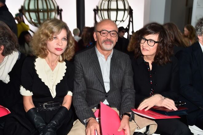 Eva Ionesco, Christian Louboutin e Valerie Lemercier