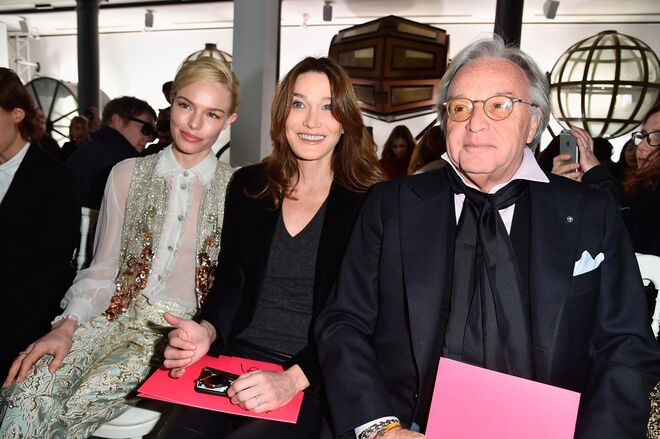 Kate Bosworth, Carla Bruni-Sarkozy e Diego Della Valle