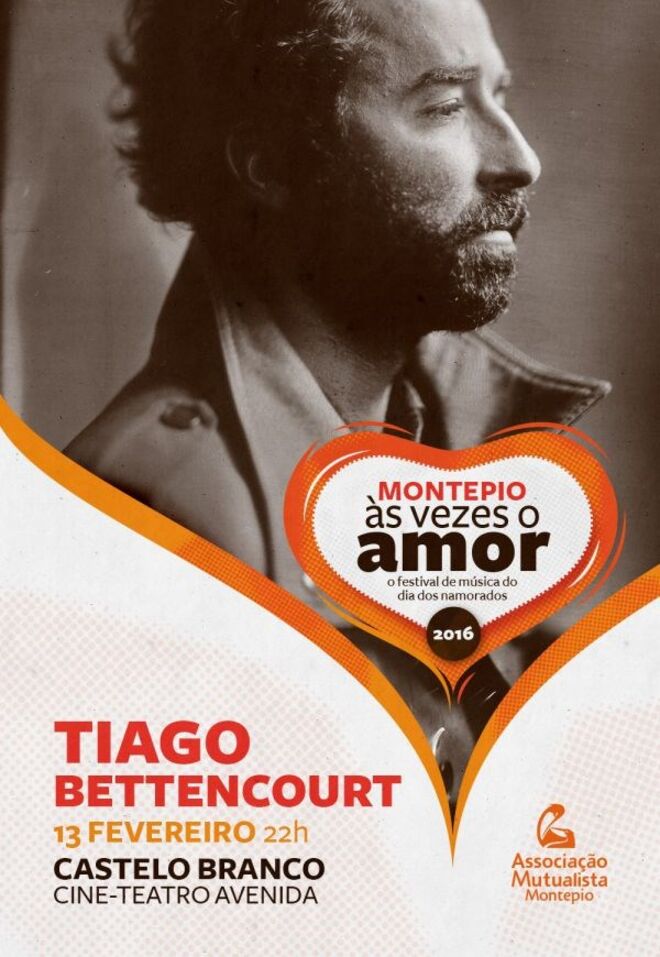 3. Ir ao concerto de Tiago Bettencourt, €15 cada bilhete