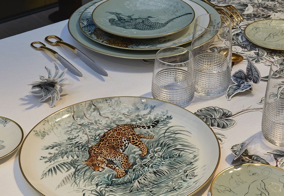 Novo serviço de mesa Hermès, Carnets d´Equateur - Atual - Máxima