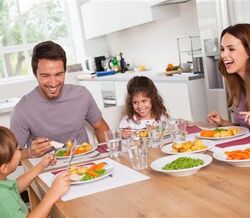 Estes são os nossos hábitos à mesa