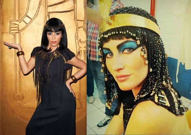Cleópatra (Kim Kardashian e Gisele Bündchen)