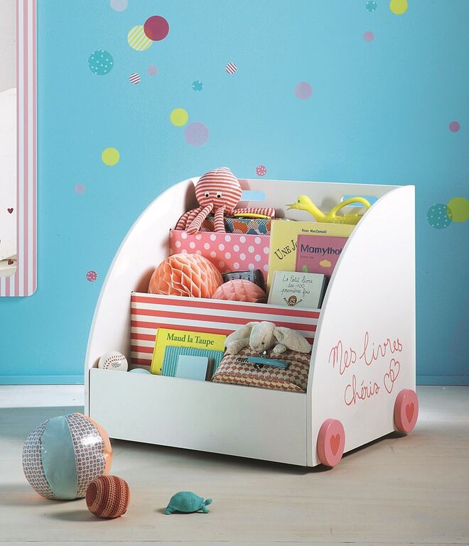 Biblioteca com rodas 54,99€