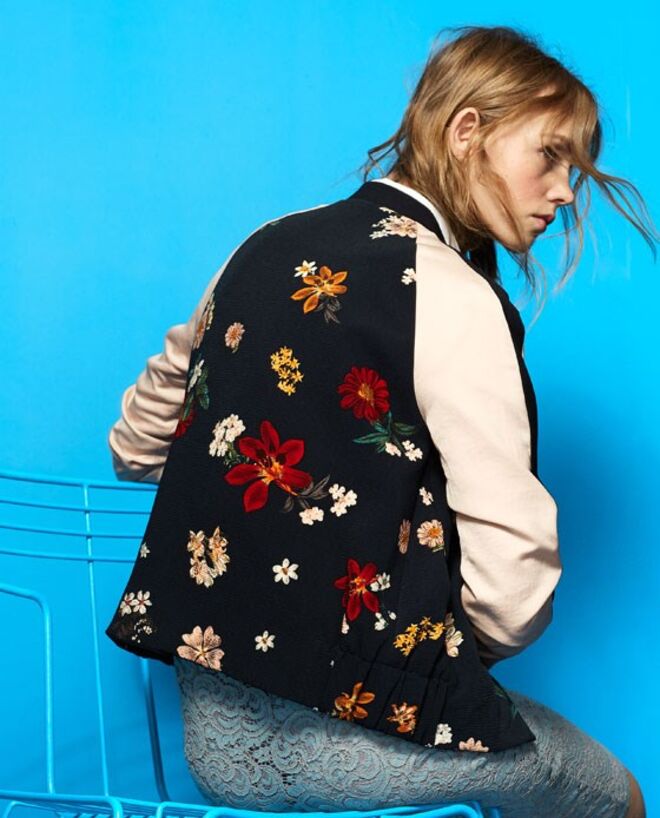 BLUSÃO BOMBER ESTAMPADO €39,95