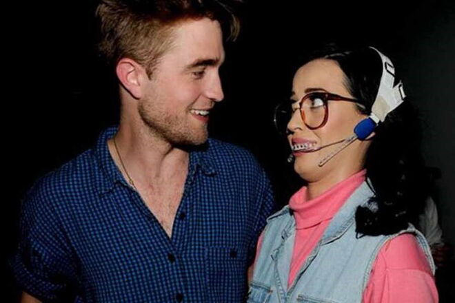Robert Pattinson e Katy Perry | Katy foi um grande apoio para Robert quando este acabou o namoro com Kristen Stewart. 