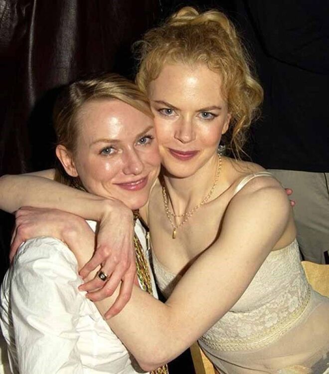 Naomi Watts e Nicole Kidman | Conheceram-se no liceu e são inseparáveis desde então.