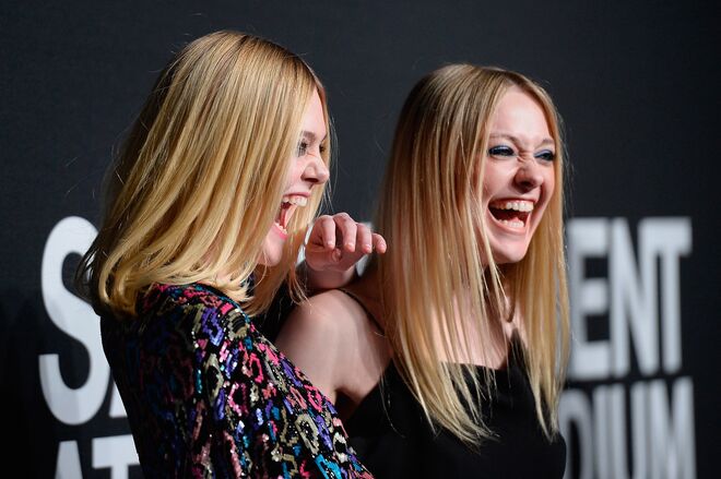  Elle Fanning e Dakota Fan